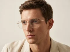 BS2012-3401_Golden_Invisible_Metal_Glasses-tryon_male