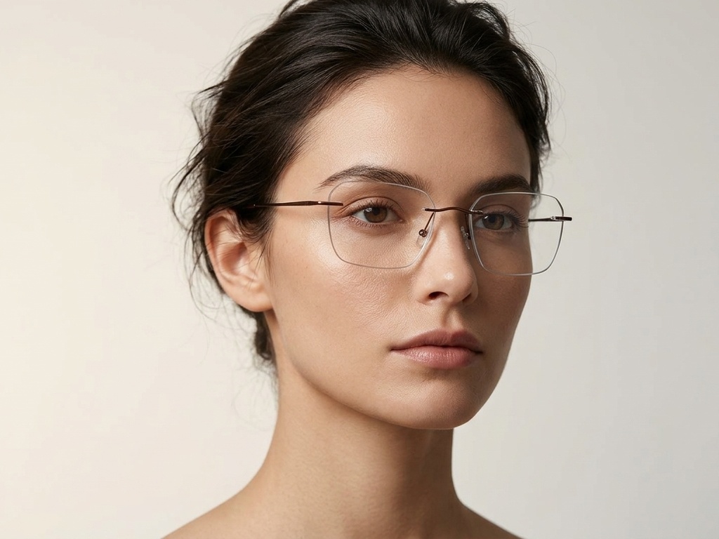 BS2012-3403_Red_Invisible_Metal_Glasses-tryon_female