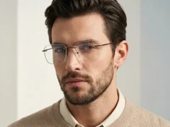 BS2012-3403_Red_Invisible_Metal_Glasses-tryon_male