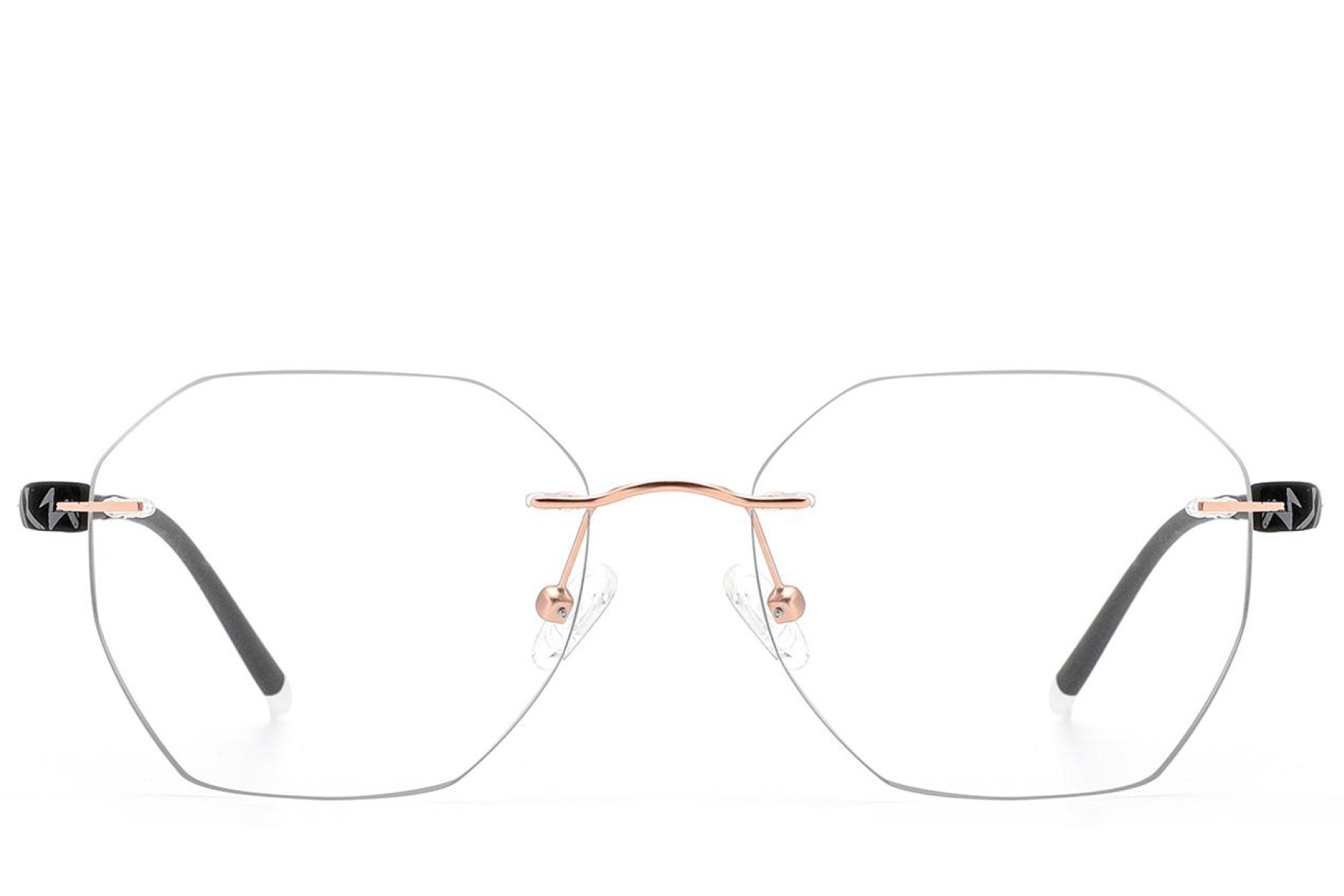 BS2012-3406_Pink_Invisible_Metal_Glasses_front