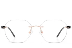 BS2012-3406_Pink_Invisible_Metal_Glasses_front