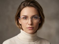 BS2012-3410_Silver_Invisible_Metal_Glasses-tryon_female