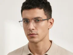 BS2012-3412_Pink_Invisible_Metal_Glasses-tryon_male