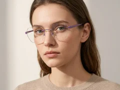 BS2012-3414_Purple_Invisible_Metal_Glasses-tryon_female