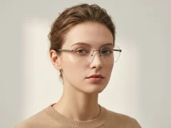 BS2012-3417_Grey_Invisible_Metal_Glasses-tryon_female