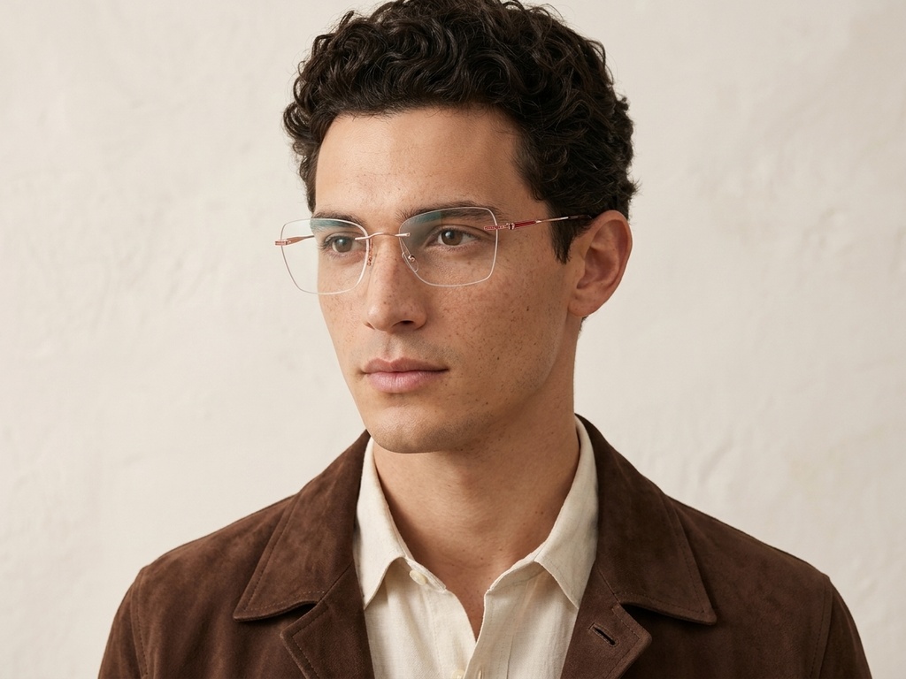 BS2012-3424_Red_Invisible_Metal_Glasses-tryon_male