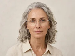 BS2012-3426_Silver_Invisible_Metal_Glasses-tryon_female