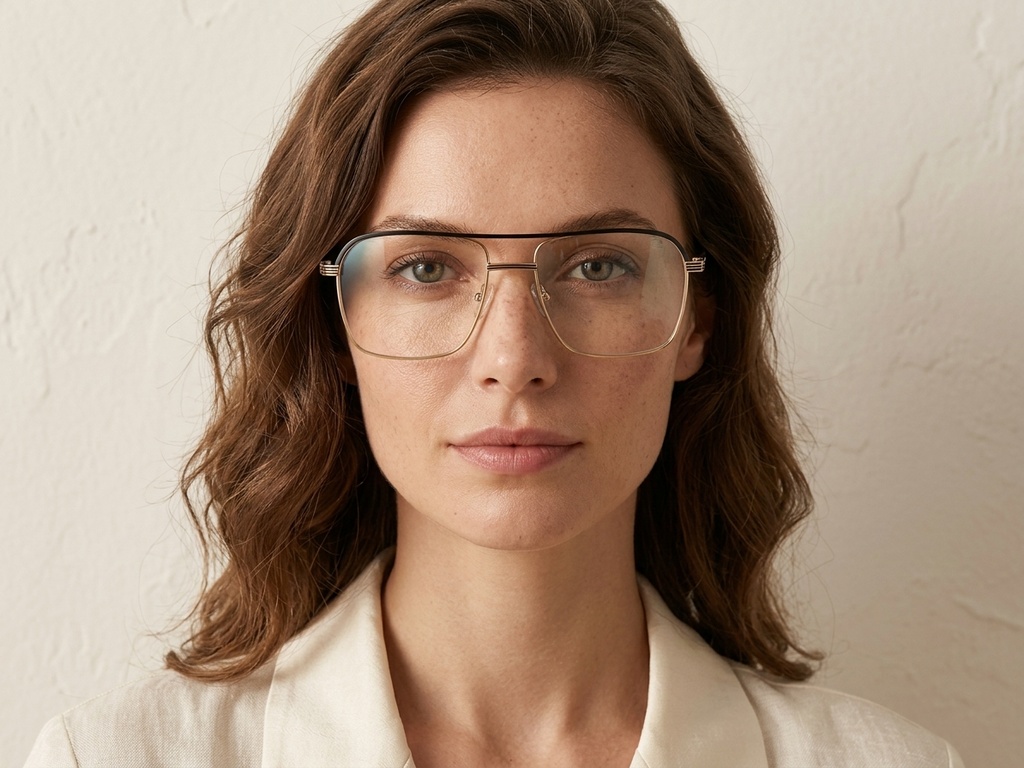 BS2012-3429_Black_Aviator_Metal_Glasses-tryon_female