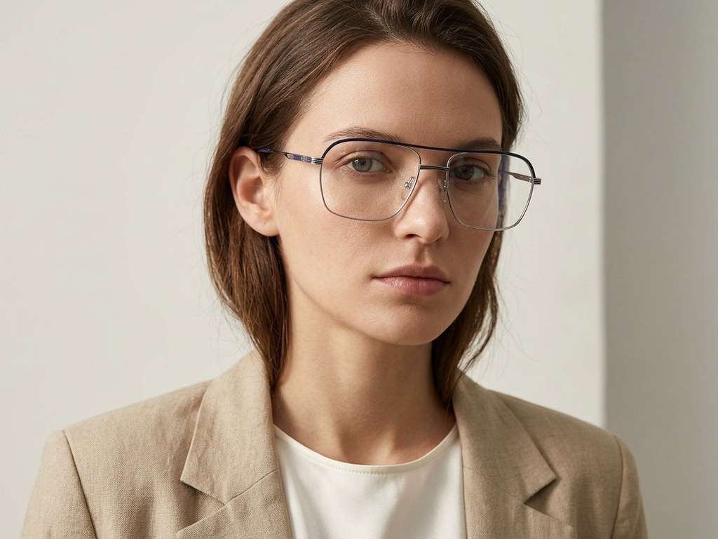 BS2012-3432_Blue_Aviator_Metal_Glasses-tryon_female