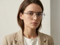 BS2012-3432_Blue_Aviator_Metal_Glasses-tryon_female