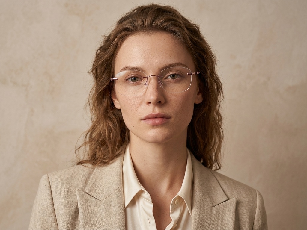 BS2012-3440_Pink_Invisible_Metal_Glasses-tryon_female
