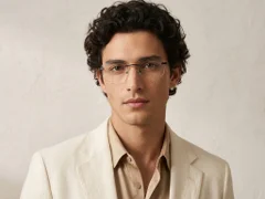 BS2012-3443_Black_Invisible_Metal_Glasses-tryon_male