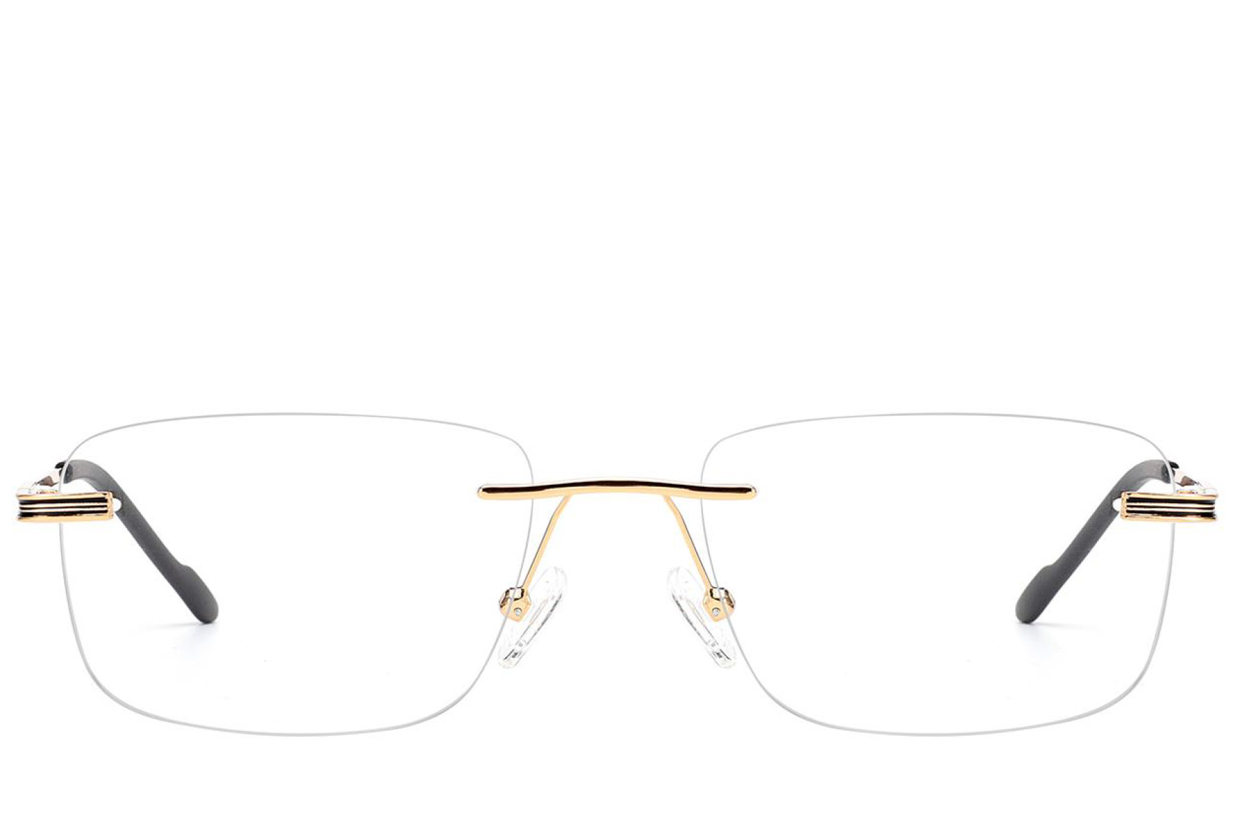 BS2012-3444_Golden_Invisible_Metal_Glasses_front