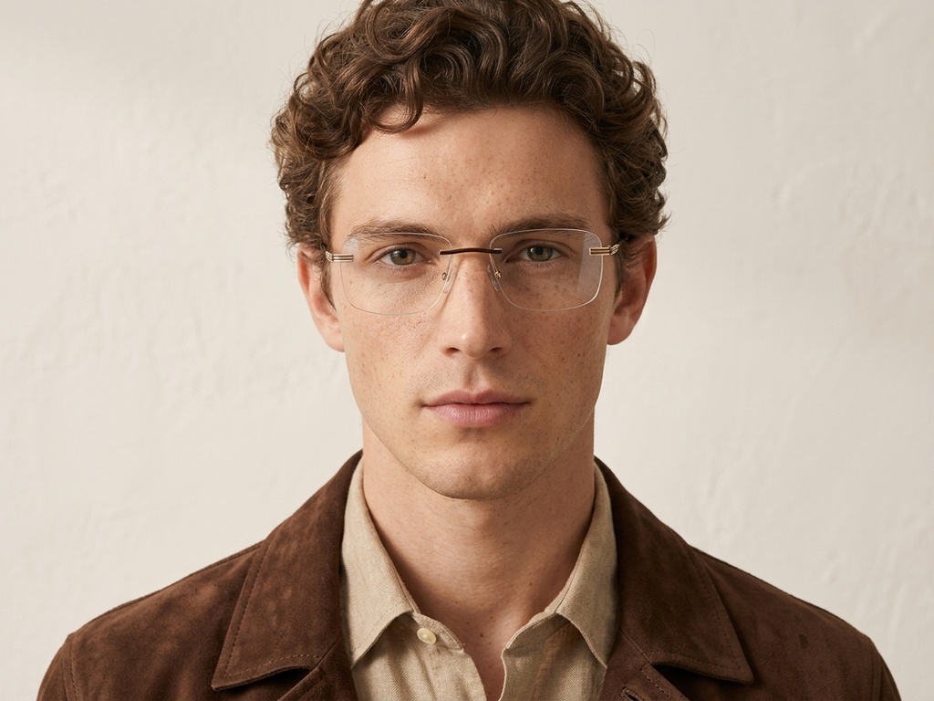 BS2012-3447_Brown_Invisible_Metal_Glasses-tryon_male