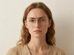 BS2012-3449_Golden_Aviator_Metal_Glasses-tryon_female