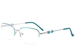BS2012-3454_Green_Semi-rimless_Metal_Glasses_corner