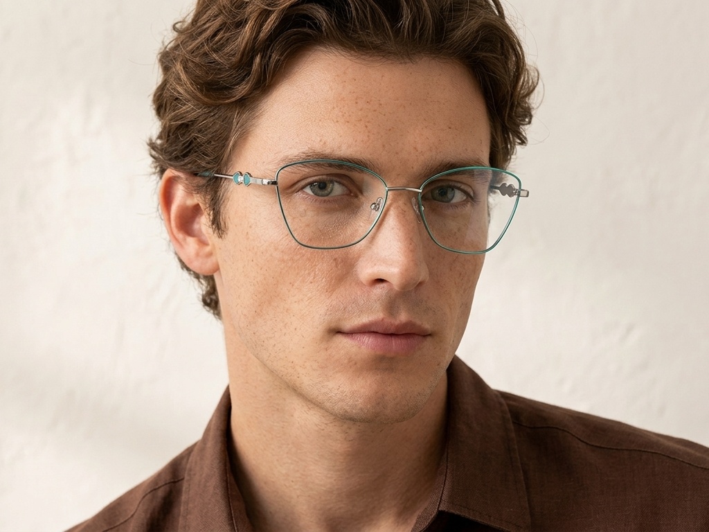 BS2012-3465_Green_Butterfly_Metal_Glasses-tryon_male
