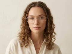 BS2012-3475_Golden_Aviator_Metal_Glasses-tryon_female