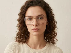 BS2012-3477_Brown_Aviator_Metal_Glasses-tryon_female