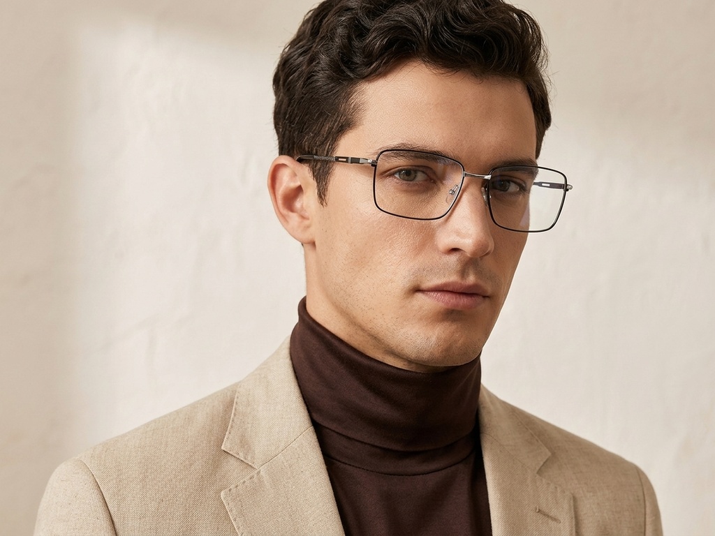 BS2012-3478_Black_Rectangular_Metal_Glasses-tryon_male