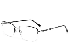 BS2012-3483_Black_Semi-rimless_Metal_Glasses_corner