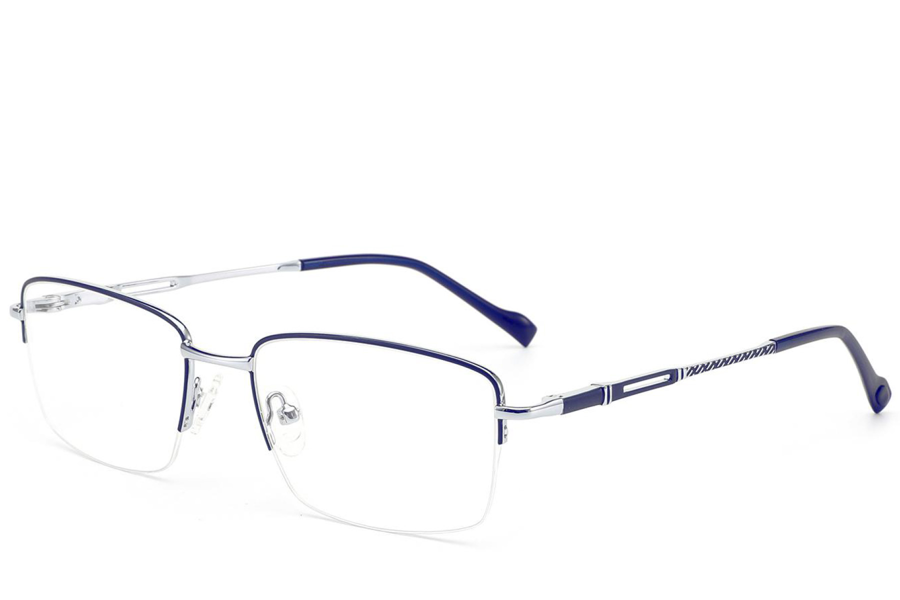 BS2012-3484_Blue_Semi-rimless_Metal_Glasses_corner