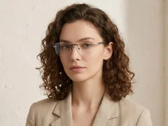 BS2012-3488_Black_Invisible_Metal_Glasses-tryon_female
