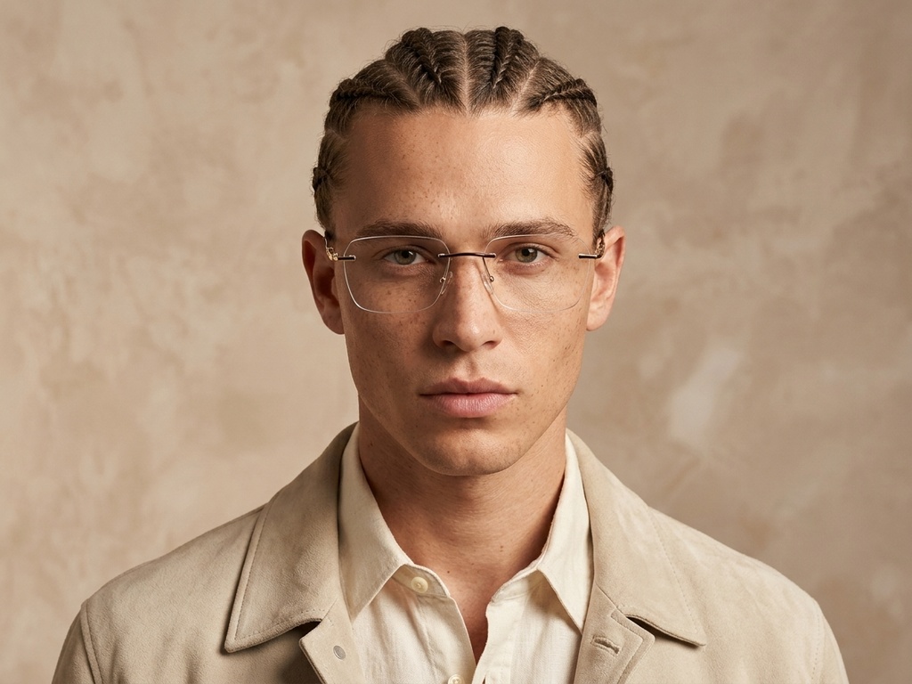 BS2012-3492_Brown_Invisible_Metal_Glasses-tryon_male