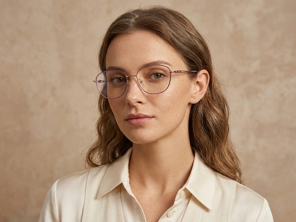 BS2012-3494_Purple_Butterfly_Metal_Glasses-tryon_female