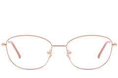 BS2012-3495_Orange_Butterfly_Metal_Glasses_front