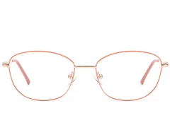 BS2012-3495_Orange_Butterfly_Metal_Glasses_front