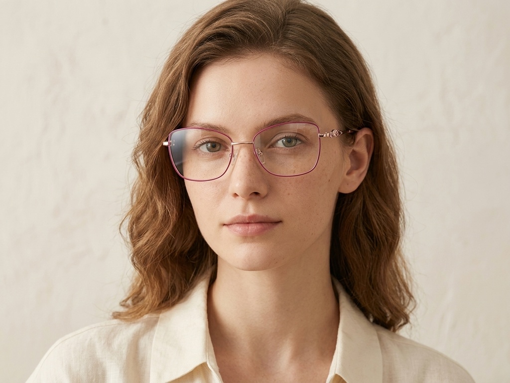 BS2012-3499_Purple_Butterfly_Metal_Glasses-tryon_female