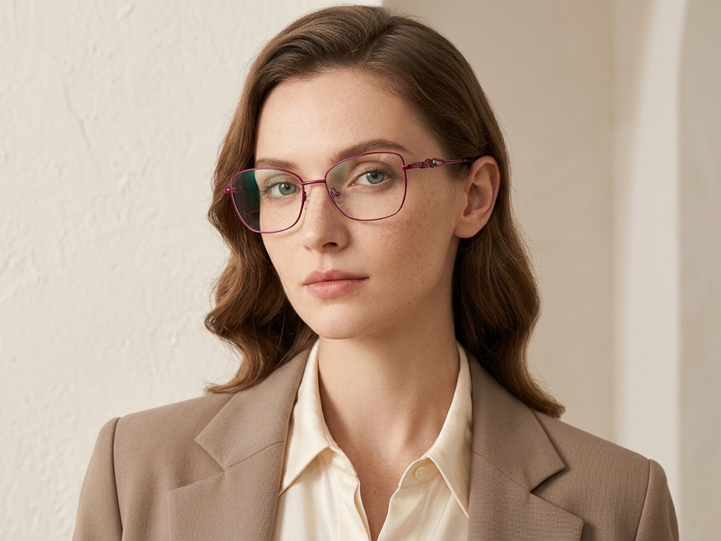BS2012-3501_Purple_Butterfly_Metal_Glasses-tryon_female
