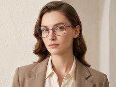 BS2012-3501_Purple_Butterfly_Metal_Glasses-tryon_female