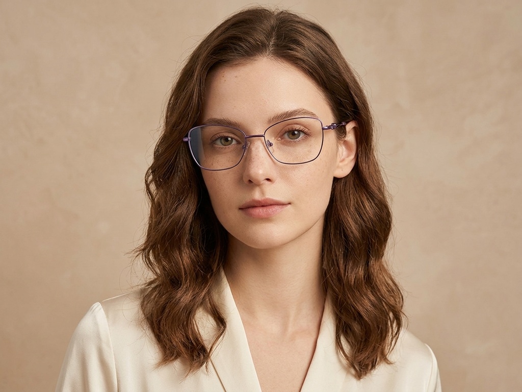 BS2012-3502_Purple_Butterfly_Metal_Glasses-tryon_female