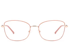 BS2012-3505_Orange_Butterfly_Metal_Glasses_front