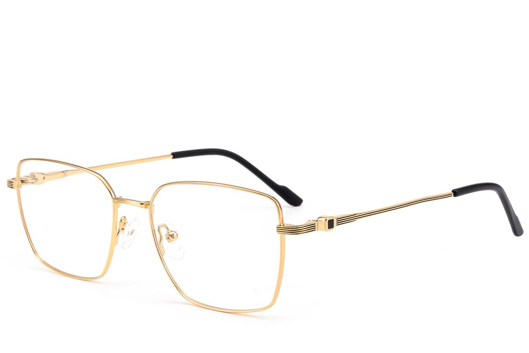 BS2012-3509_Golden_Rectangular_Metal_Glasses_corner