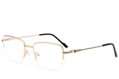 BS2012-3513_Golden_Semi-rimless_Metal_Glasses_corner