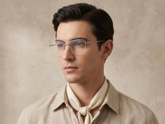 BS2012-3515_Silver_Semi-rimless_Metal_Glasses-tryon_male