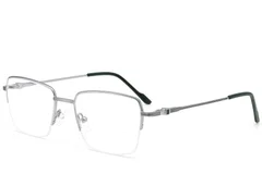BS2012-3515_Silver_Semi-rimless_Metal_Glasses_corner