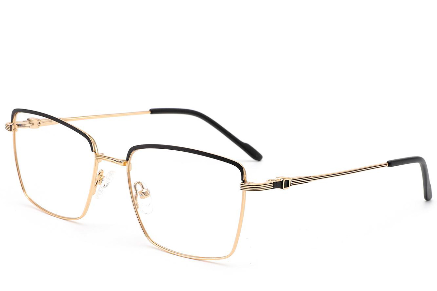 BS2012-3518_Golden_Rectangular_Metal_Glasses_corner