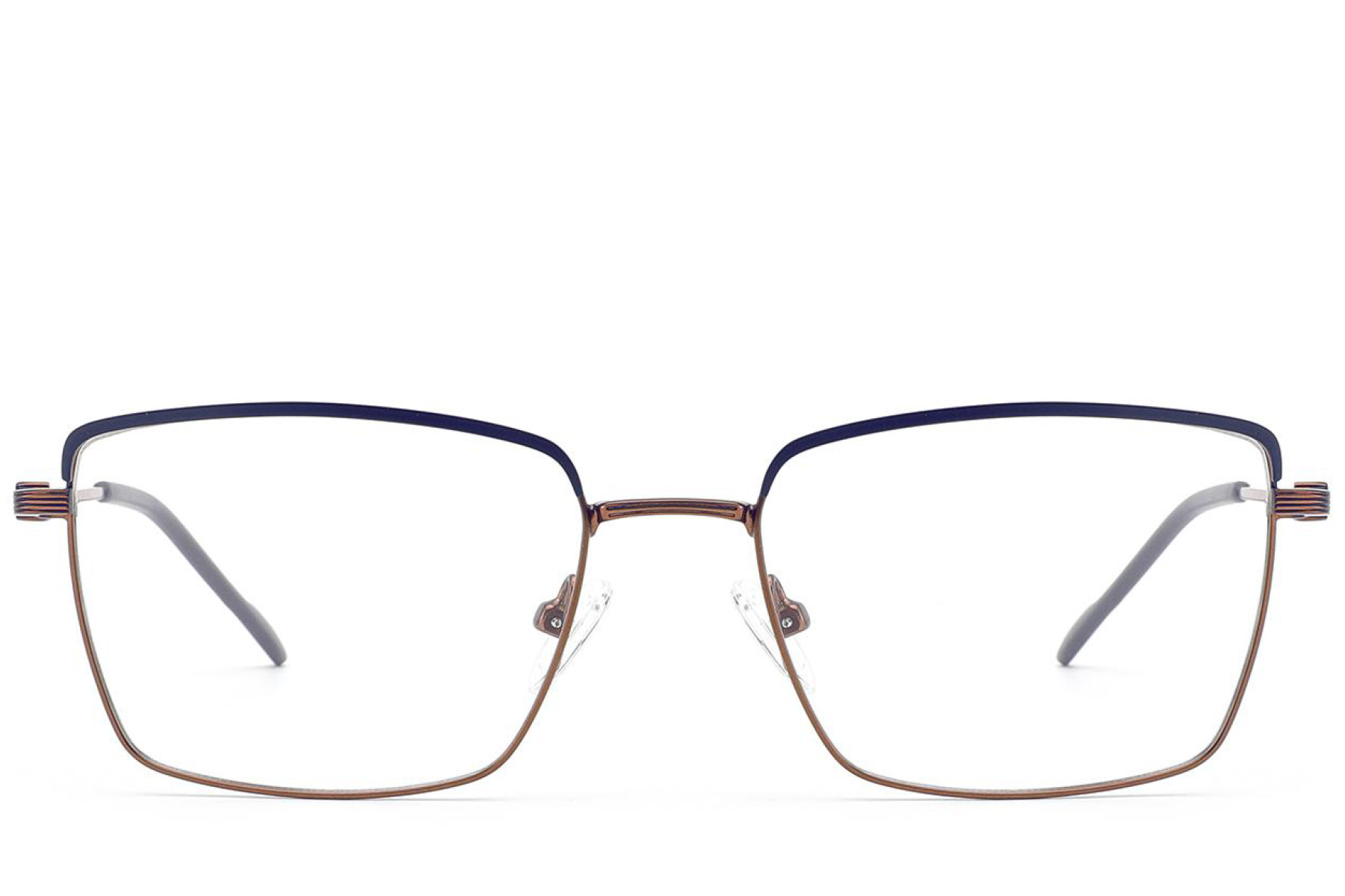 BS2012-3519_Copper_Rectangular_Metal_Glasses_front