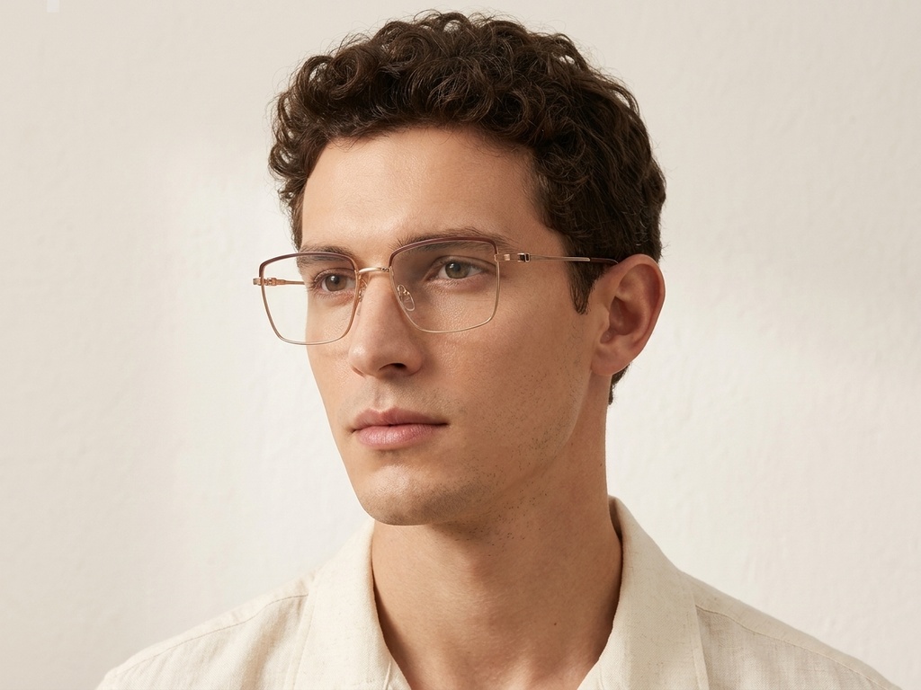 BS2012-3521_Pink_Rectangular_Metal_Glasses-tryon_male