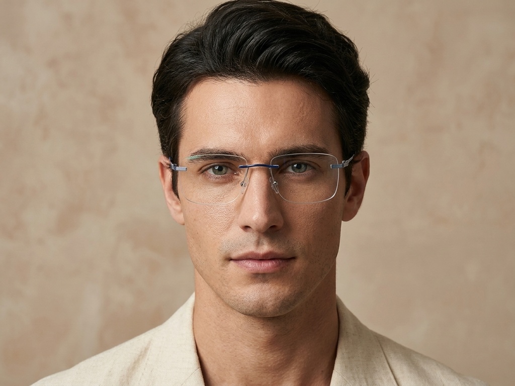 BS2012-3524_Blue_Invisible_Metal_Glasses-tryon_male