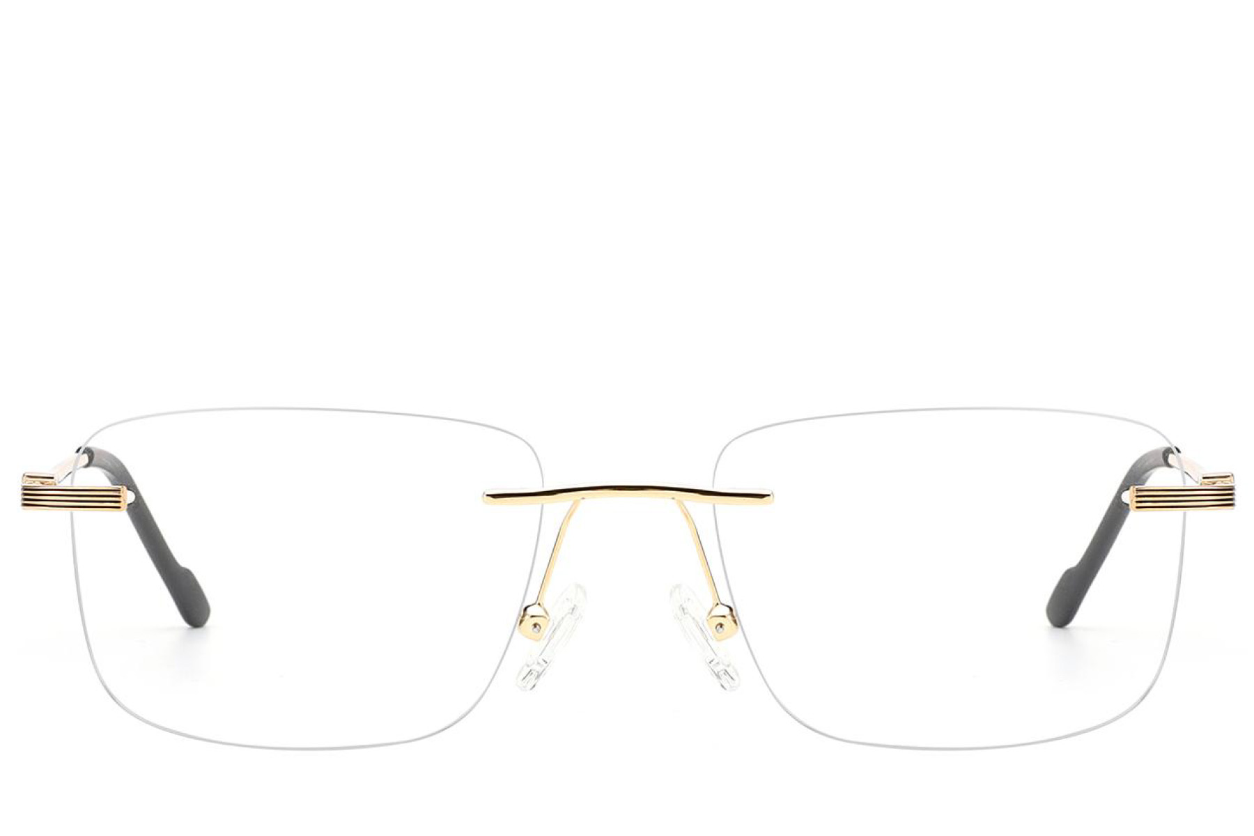 BS2012-3525_Golden_Invisible_Metal_Glasses_front