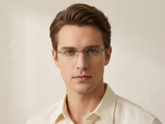 BS2012-3527_Grey_Invisible_Metal_Glasses-tryon_male