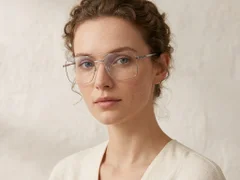 BS2012-3530_Silver_Aviator_Metal_Glasses-tryon_female