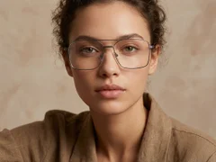 BS2012-3532_Grey_Aviator_Metal_Glasses-tryon_female