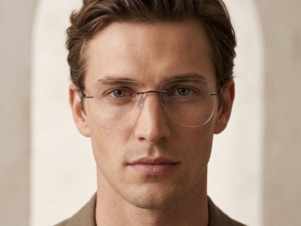 BS2012-3537_Brown_Invisible_Metal_Glasses-tryon_male