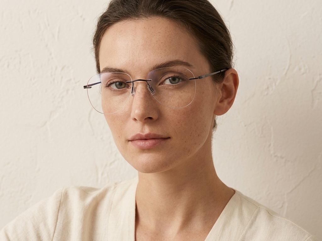 BS2012-3538_Blue_Invisible_Metal_Glasses-tryon_female